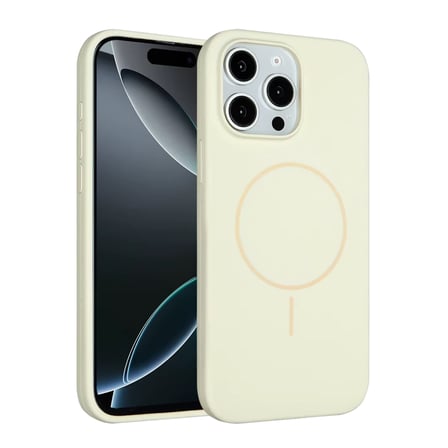 Joko Apple iPhone 15 Pro Max Kılıf Jully Magsafe Kapak - Bej