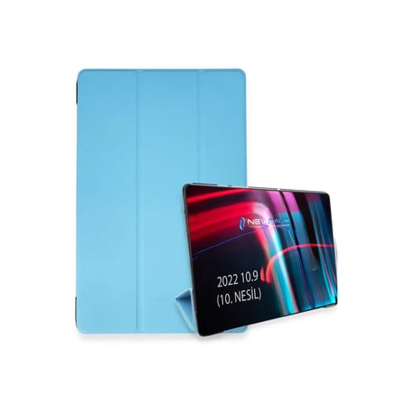 Apple iPad 2025 10.9 10.nesil (A16) Kılıf Tablet Smart Kılıf - Açık Mavi