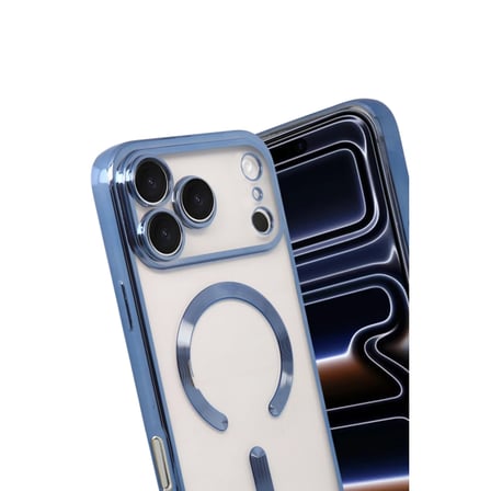 Apple iPhone 17 Pro Kross Magneticsafe Kapak - Sierra Blue