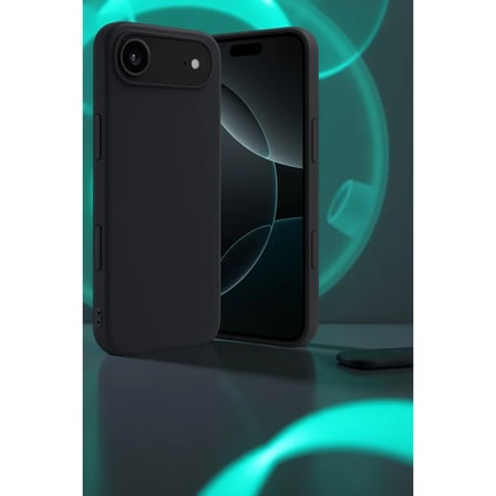 Apple iPhone 17 Air First Silikon - Siyah
