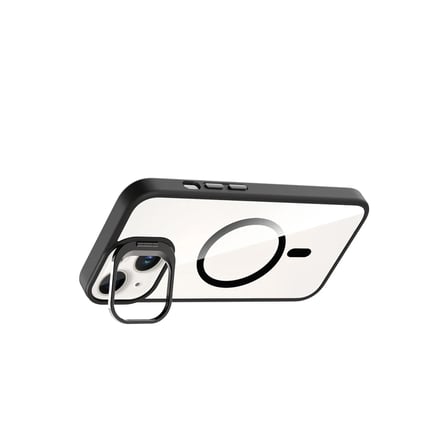 Joko Apple iPhone 14 Remim Lensli Magsafe Standlı Kapak - Siyah