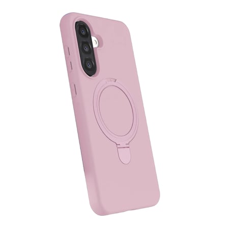 Samsung Galaxy A36 Regal Magsafe Standlı Kapak - Açık Pembe