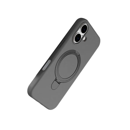 Apple iPhone 16 Plus Regal Magsafe Standlı Kapak - Titan Gri
