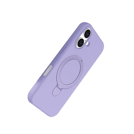 Apple iPhone 16 Plus Regal Magsafe Standlı Kapak - Lila