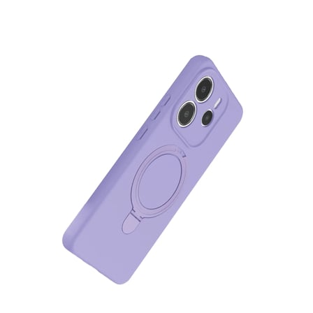 Xiaomi Redmi Note 14 4G Regal Magsafe Standlı Kapak - Lila