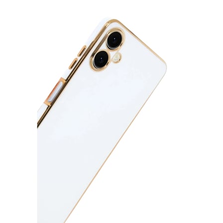 Samsung Galaxy A07 4G Volet Silikon - Beyaz