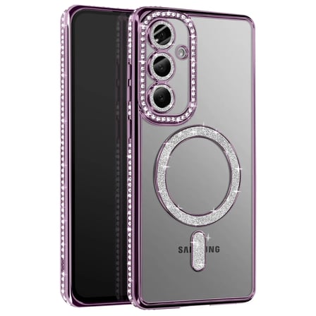 Samsung Galaxy S26 Plus Joke Simli Magneticsafe Kılıf - Derin Mor