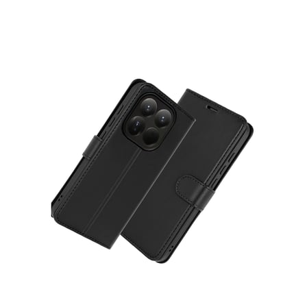 Xiaomi Mi 15T Trend S Plus Kapaklı Kılıf - Siyah