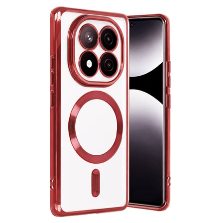 Xiaomi Redmi Note 15 Pro Plus 5G Kross Magneticsafe Kapak - Kırmızı