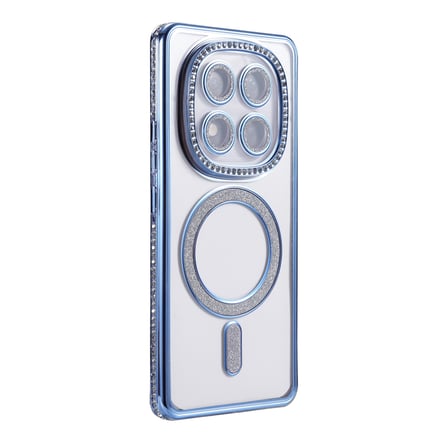 Xiaomi Redmi Note 15 Pro 5G Joke Simli Magneticsafe Kılıf - Mavi
