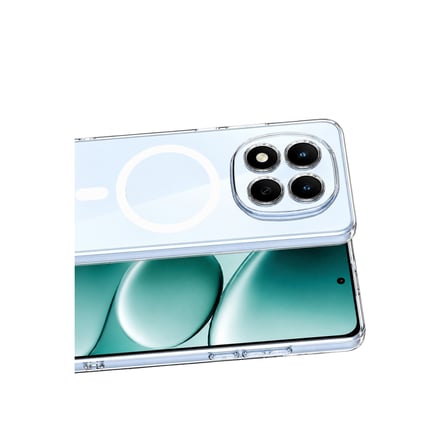 Xiaomi Redmi Note 15 Pro 5G Combo Sert Şeffaf Magsafe Kapak - Şeffaf
