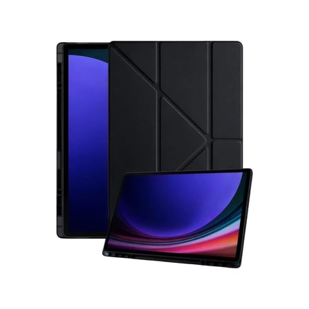 Samsung Galaxy Tab A11 Plus Kalemlikli Mars Tablet Kılıfı - Siyah