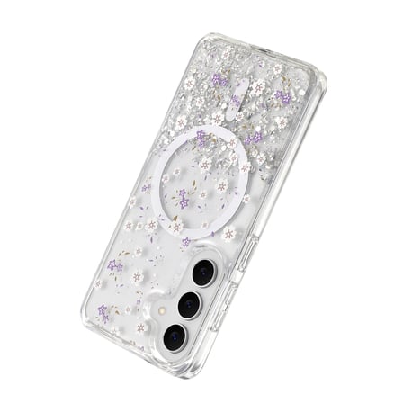 Onegif Samsung Galaxy S26 Misk Simli Magsafe Kapak - Desen 2