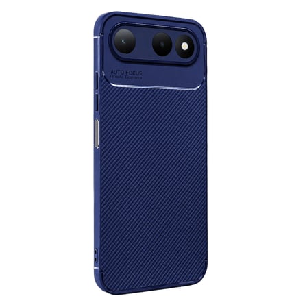 Tecno Spark 50 5G Auto Focus Karbon Kapak - Lacivert