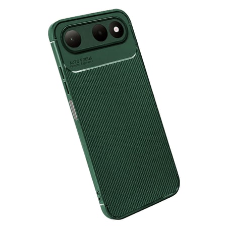 Tecno Spark 50 5G Auto Focus Karbon Kapak - Yeşil