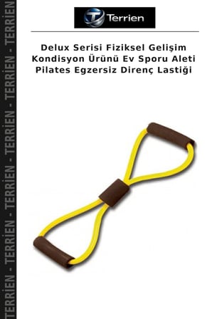 Delux Serisi Fiziksel Gelişim Kondisyon Ürünü Ev Sporu Aleti Pilates Egzersiz Direnç Lastiği