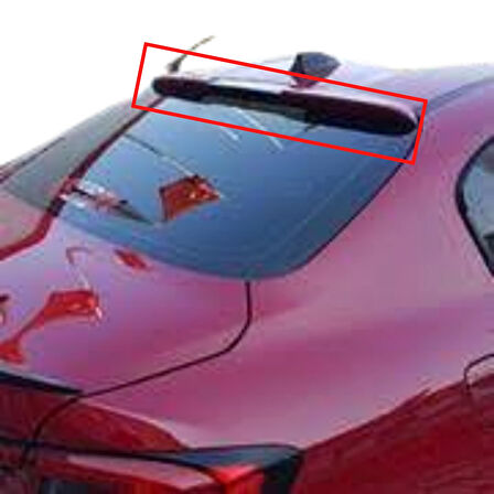 EGEA SEDAN 2015-2024 CAM ÜSTÜ SPOİLER (( BOYASIZ ))