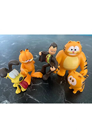 GARFIELD FİGÜR 5Lİ