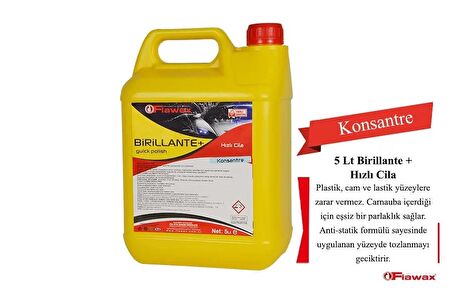 BİRİLLANTE+ Hızlı Cila Konsantre 5 lt