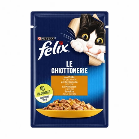 Felix Tavuk Etli Yetişkin Kedi Yaş Mama 26x85g