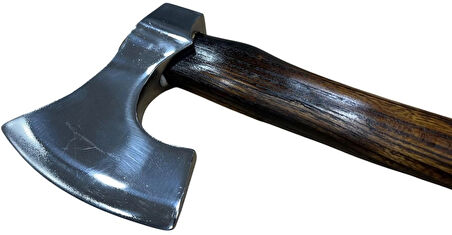SAVAŞAN Çelik 4140 Kamp Baltası Doğal Ceviz Sapı Vernikli