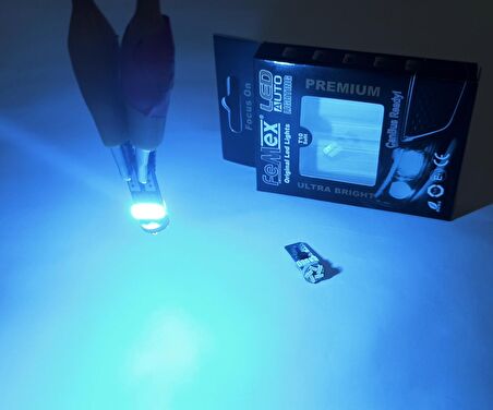 FEMEX Premium 15smd Mini T10 Led Ampul Parlak Turkuaz