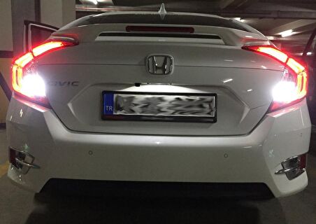 Honda Civic FC5 Geri Vites Led Ampulu FEMEX W16W T15 Premium