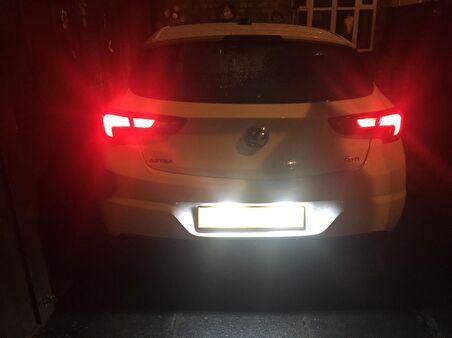 Opel Astra K LED Plaka Aydınlatma Seti T10 FEMEX Premium