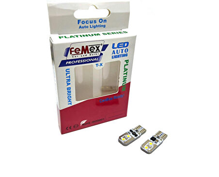 FEMEX T10 3030 Chip 4smd 250 Lumen Beyaz Led Ampul 6000K
