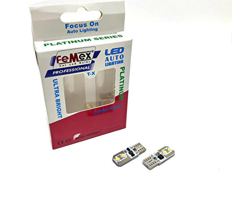 FEMEX T10 3030 Chip 4smd 250 Lumen Beyaz Led Ampul 6000K