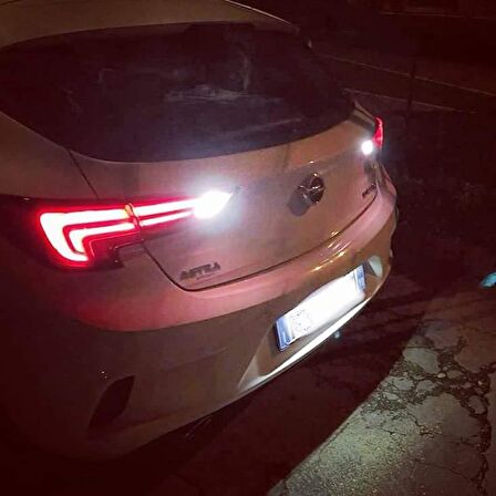 Opel Astra K Geri Vites Seti LED Far Ampulu FEMEX T15 W16W Decoderli