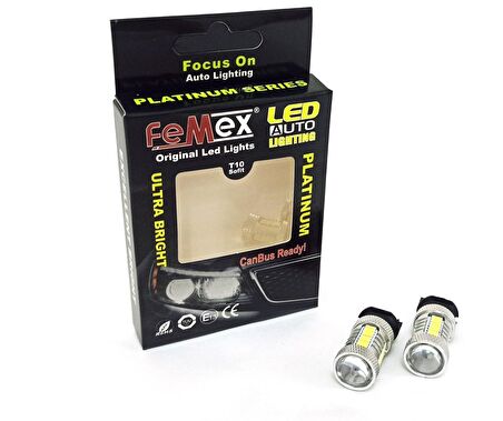 Volkswagen PassatCC Gündüz Farı Led Ampulu Beyaz FEMEX PW24W
