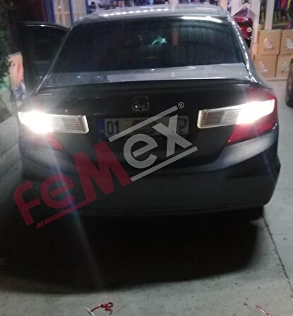 Honda Civic FB7 Geri Vites LED Ampulu FEMEX Platinum W21W T20