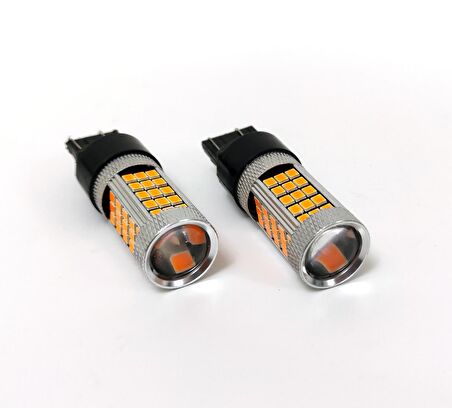 Citröen Berlingo Turuncu Led Gündüz Farı Aydınlatma Ampulu FEMEX W21W