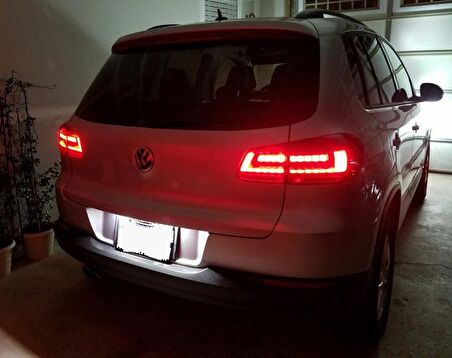 Volkswagen Tiguan Makyajlı Led Plaka Aydınlatma Set Ampulu FEMEX