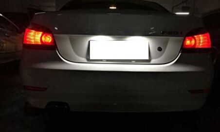 BMW E36 E39 E46 E90 E60 E53 E70 Modeller için Plaka Ampulu LED