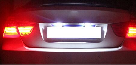 BMW E36 E39 E46 E90 E60 E53 E70 Modeller için Plaka Ampulu LED