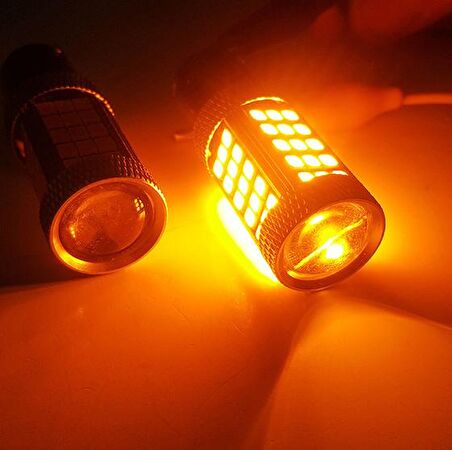 FEMEX Premium PY21W-1156-BAU15S-9W 150* Led Sinyal Ampul Seti