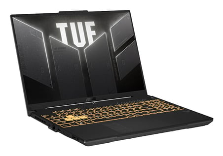 Asus TUF Gaming F16 FX607VJ-RL093W Core 5 210H 8 GB 512 GB SSD RTX3050 16" WUXGA Gaming Laptop - Outlet