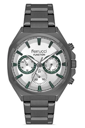 Erkek Çelik Kordon Spor Kol Saati Çelik Kasa İç Fonksiyonlar Aktif Su Geçirmez Geometrik Model Premium Seri