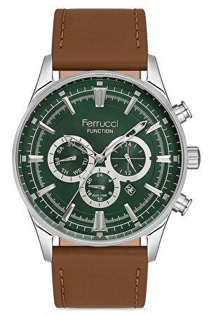 Erkek Çelik Kasa Kol Saati Deri Kordon İç Fonksiyonlar Aktif Su Geçirmez Paslanmaz Çelik Model Premium Seri