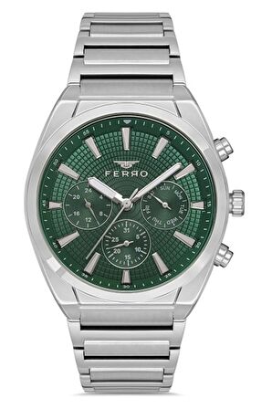 Erkek Çelik Kasa Spor Kol Saati Çelik Kordon Paslanmaz Çelik İç Fonksiyonlar Aktif 2 Yıl Garantili Premium Seri