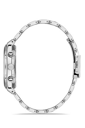 Erkek Çelik Kasa Spor Kol Saati Çelik Kordon Paslanmaz Çelik İç Fonksiyonlar Aktif 2 Yıl Garantili Premium Seri