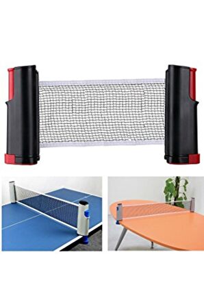 Masa Tenisi Seti Açılır Tenis Filesi Masa Tenisi Raketi Top Seti