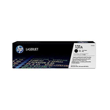 HP 131A 1600 Sayfa Kapasiteli Siyah Toner CF210A HP