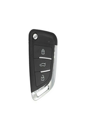 Unıversal Sustalı 3 Butonlu Akıllı Kodlanabilir Oto Kumanda Bmw Tipi ( 433 Mhz) Frekans