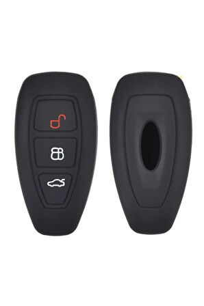 Ford Focus Fiesta Kuga Mondeo Bmax Cmax Smax Silikon Anahtar Kılıfı