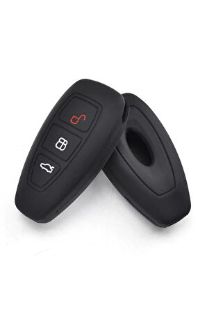 Ford Focus Fiesta Kuga Mondeo Bmax Cmax Smax Silikon Anahtar Kılıfı