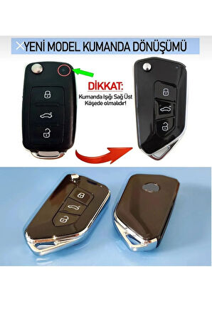 Lüx Volkswagen Çevirici Uds Jetta Caddy Transporter Skoda Seat Amarok Vs. (YENİ NESİL DÖNÜŞÜM KABI)