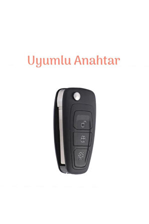 Ford Focus Mondeo Transit Tourneo Custom Smax Ranger Anahtar Kılıfı 1.Kalite